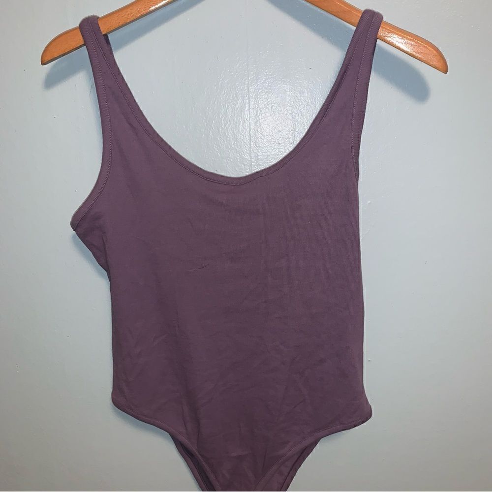 Free People Purple Bodysuit Large - Picture 3 of 4
